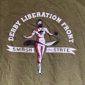 Roller derby tee shirt